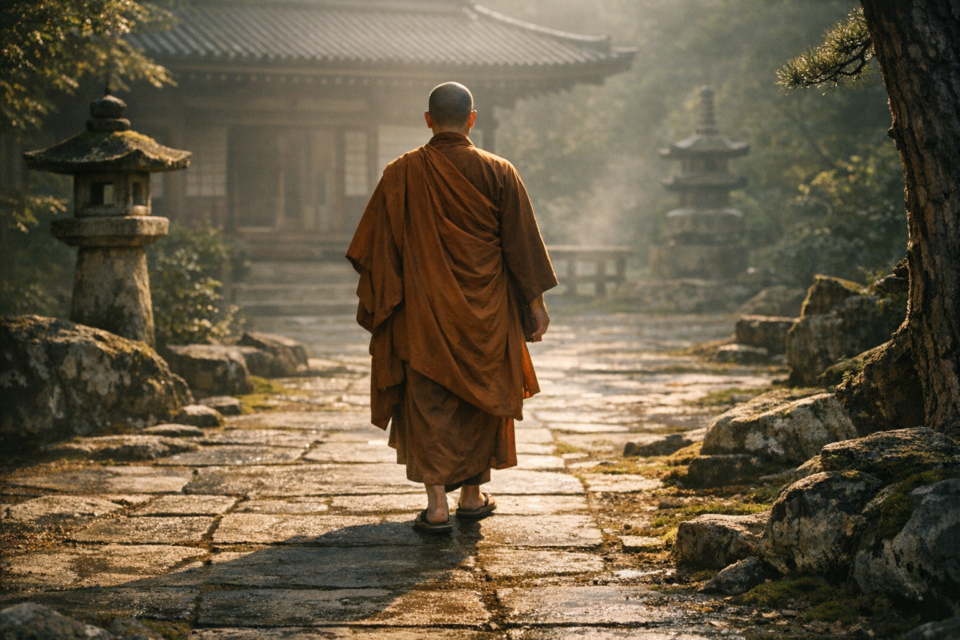 Storia Zen: Il monaco che perse l’ombra 1 Storia Zen: Il monaco che perse l’ombra